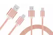 1, 2 ou 4 câbles USB tressés pour iPhone. Livraison offerte - Second Medium