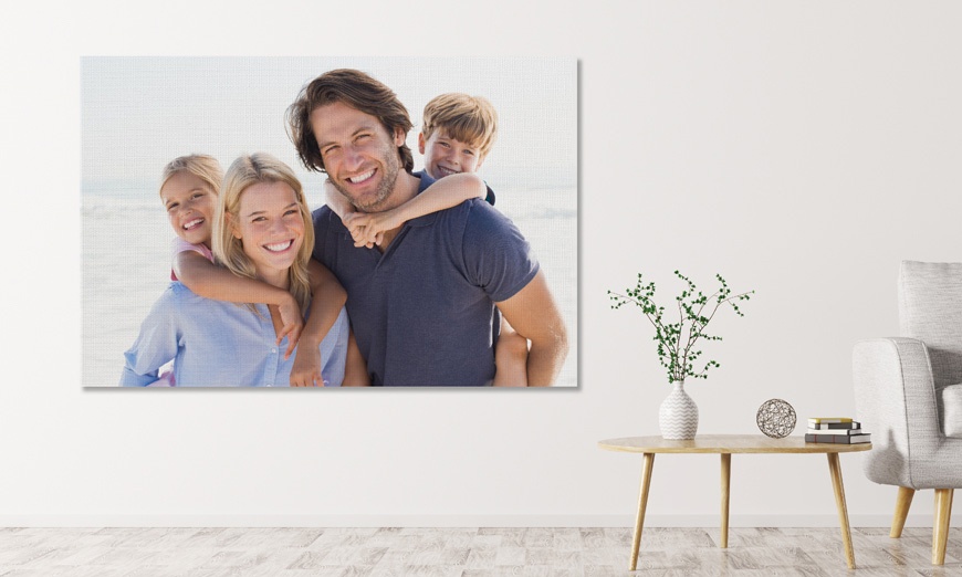 Image 8: Capture Memories with 50x75cm, 60x90cm, 100x150cm & More Sizes Canvas
