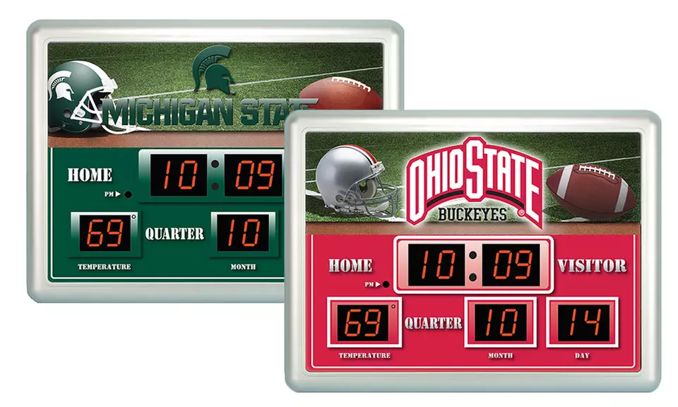NCAA Scoreboard Wall Clock - Primary Image