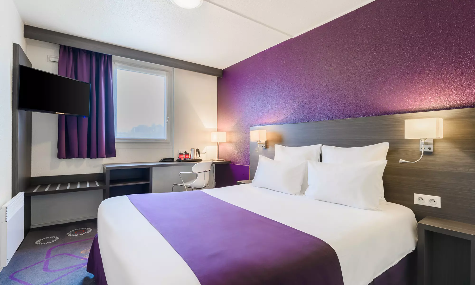 Lille : Chambre double avec petit-déjeuner en option à l'hôtel Kyriad Lille Gare Grand Palais pour 2 personnes - Primary Image