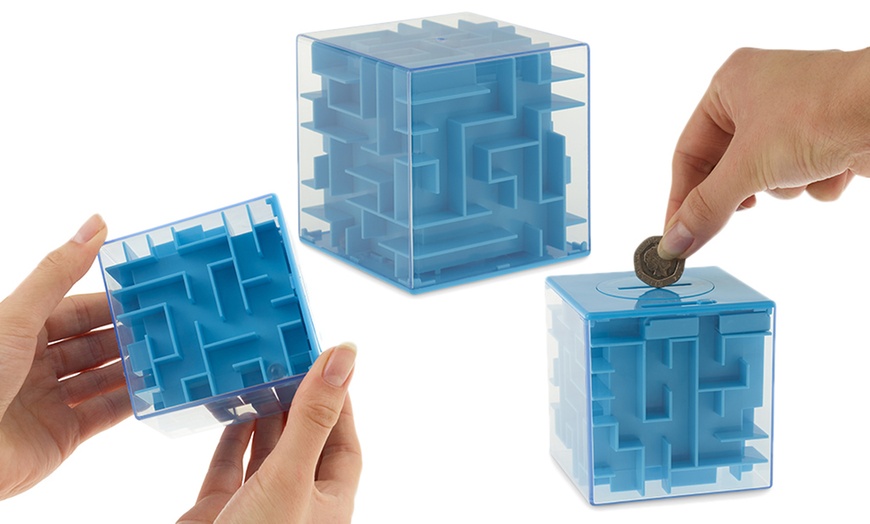 Image 4: Maze Puzzle Money Box