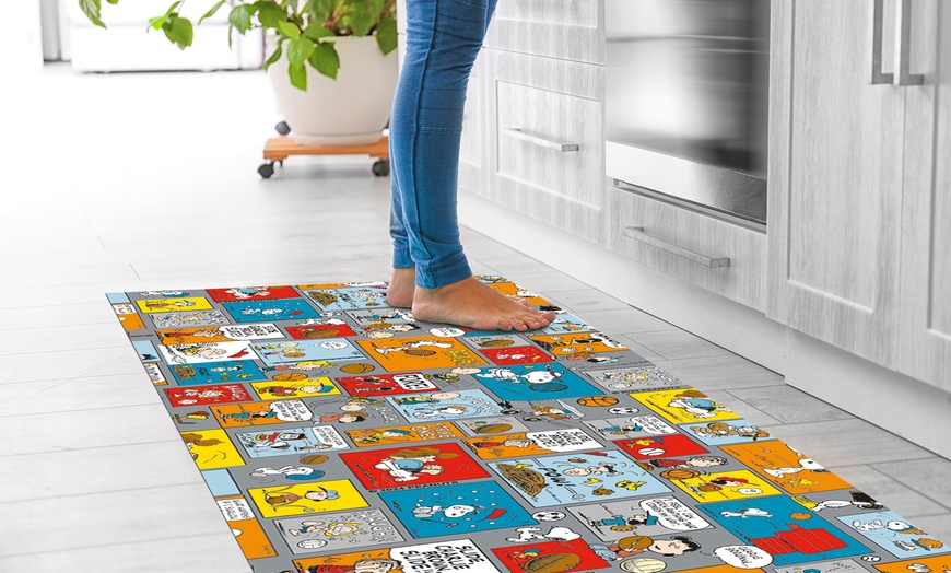 Image 9: Tapis de cuisine antidérapant Snoopy