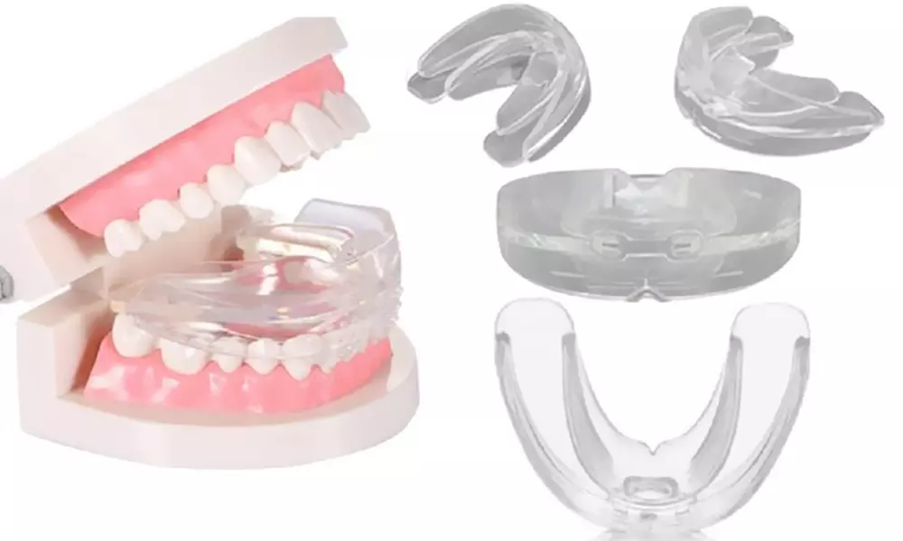 1 ou 2 gouttières dentaire en silicone pour stopper les grincements - Primary Image