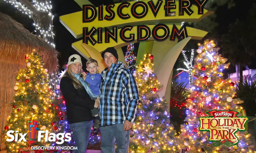 
$42.59 for Holiday in the Park Admission for One at Six Flags Discovery Kingdom ($70.99 Value)
 - Primary Image