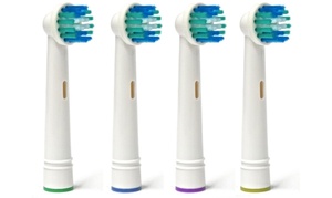 Up to 16 Braun Oral-B-Compatible Toothbrush Replacement Heads