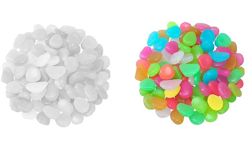 Image 9: Pack de 100 piedras artificiales fluorescentes