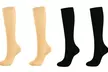 1 ou 3 paires de chaussettes de compression en nylon - Image 2