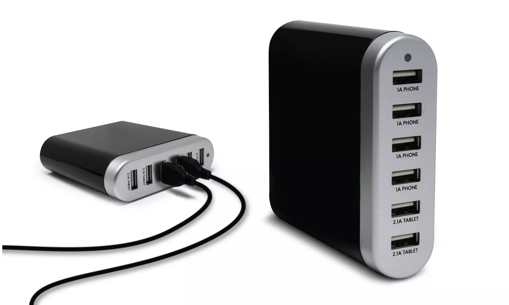Sharper Image 6 USB Port Rapid Desktop Charging Station - Second Medium