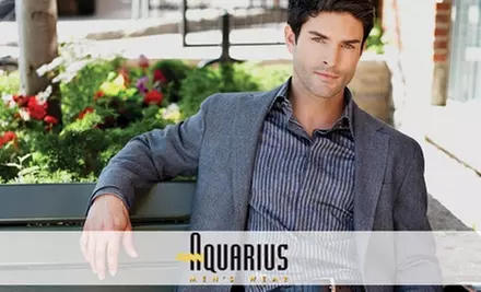 $95 for $225 Worth of Custom-Tailored Men’s Clothing from Aquarius Men’s Wear - Primary Image