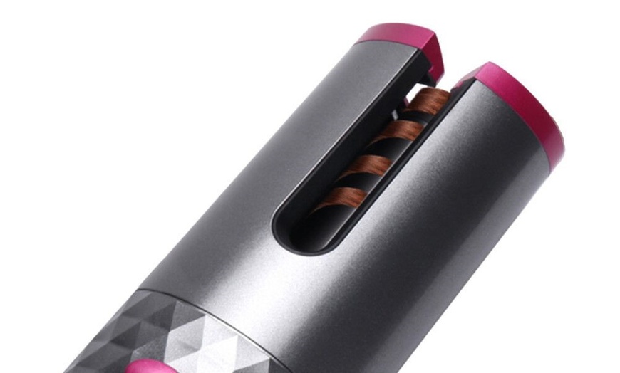 Image 6: Wireless Auto-Rotating Ceramic Hair Curler