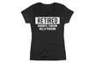 Women's Retirement T-Shirts - Second Medium