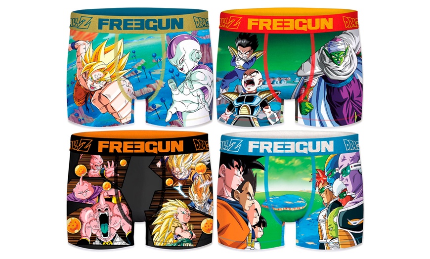 Image 2: Four-Pack of Dragon Ball Boxers