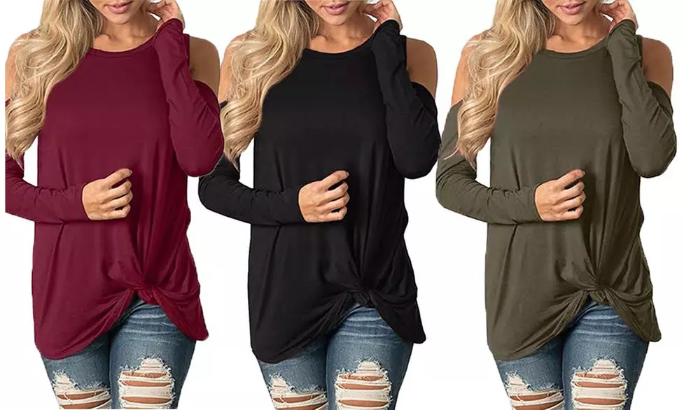 Leo Rosi Women's Cold Shoulder Sofia Top - Primary Image