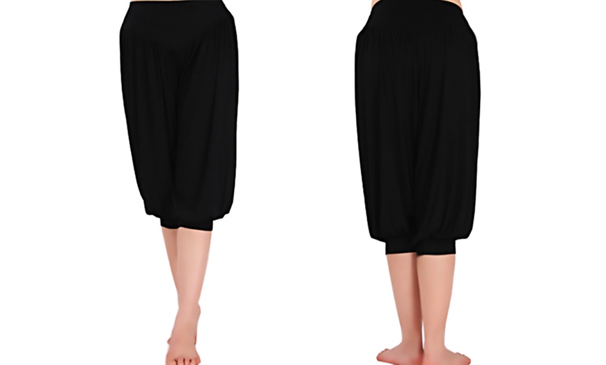 Image 4: Women's Cotton Yoga Pants