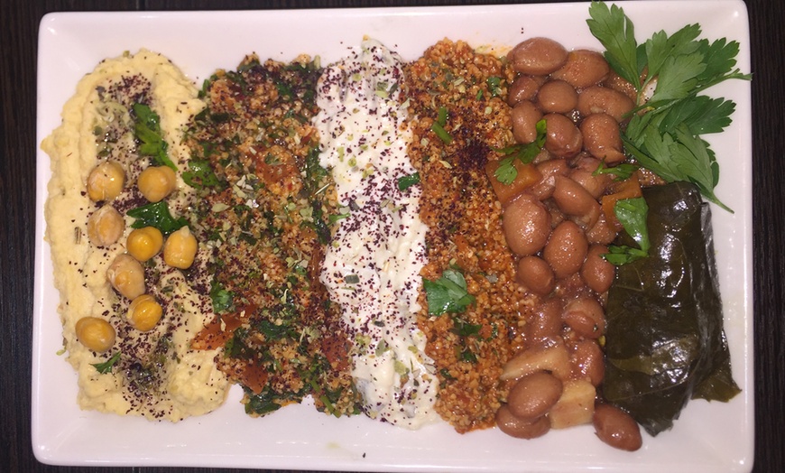 Image 7: Choice of 7 Mezes for Two with Glass of Wine each