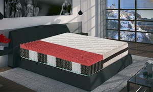 Matelas mémoire de forme avec ressorts