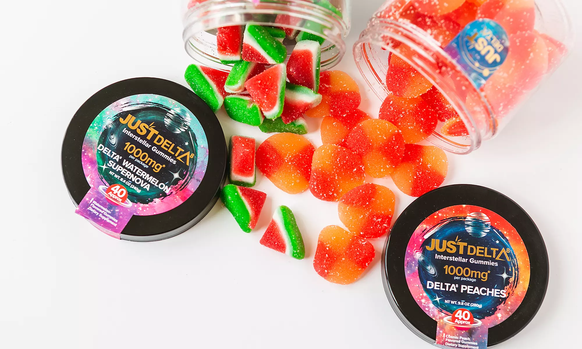 Delta 8 Gummies by Just Delta 8 - Multiple Options Available Voucher to Redeem - Primary Image