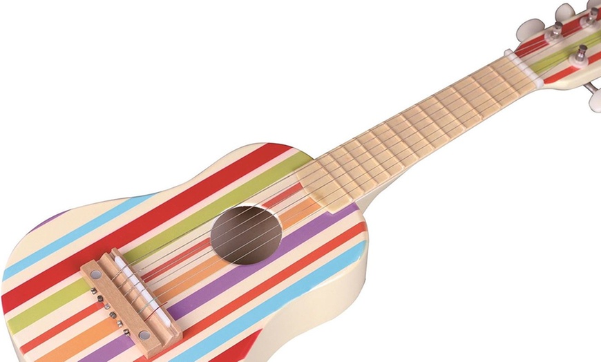 Image 16: Lelin Kids' Wooden Guitar