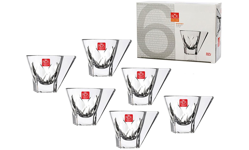 Image 2: RCR 6-Piece Crystal Tea Cup Set