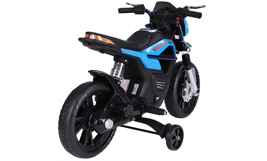 Image 5: HomCom Kids' Ride-On Motorcycle