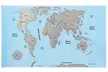 1 ou 2 cartes du monde à gratter, livraison offerte - Second Medium