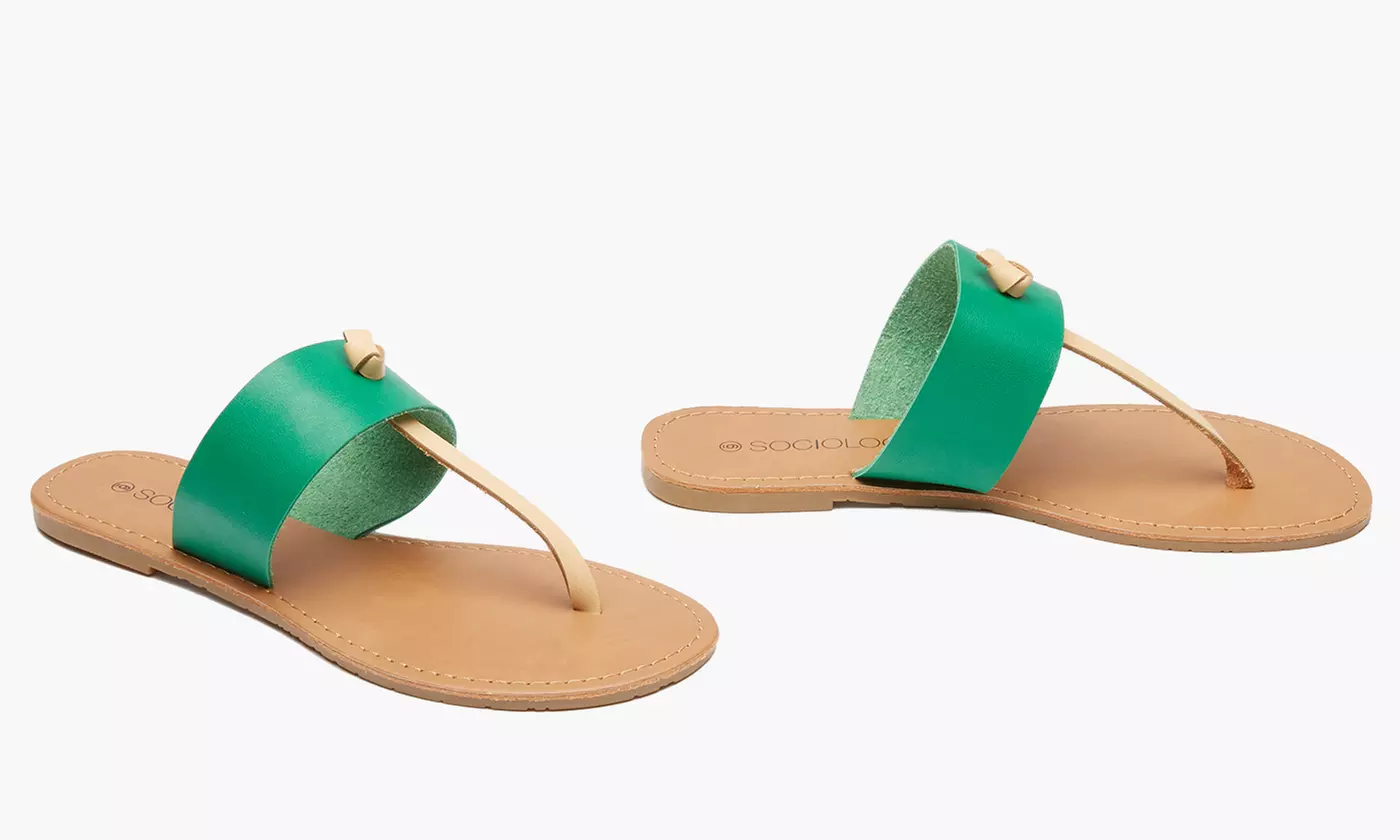 Sociology Women's Thong Sandals (Size 9.5) - Primary Image