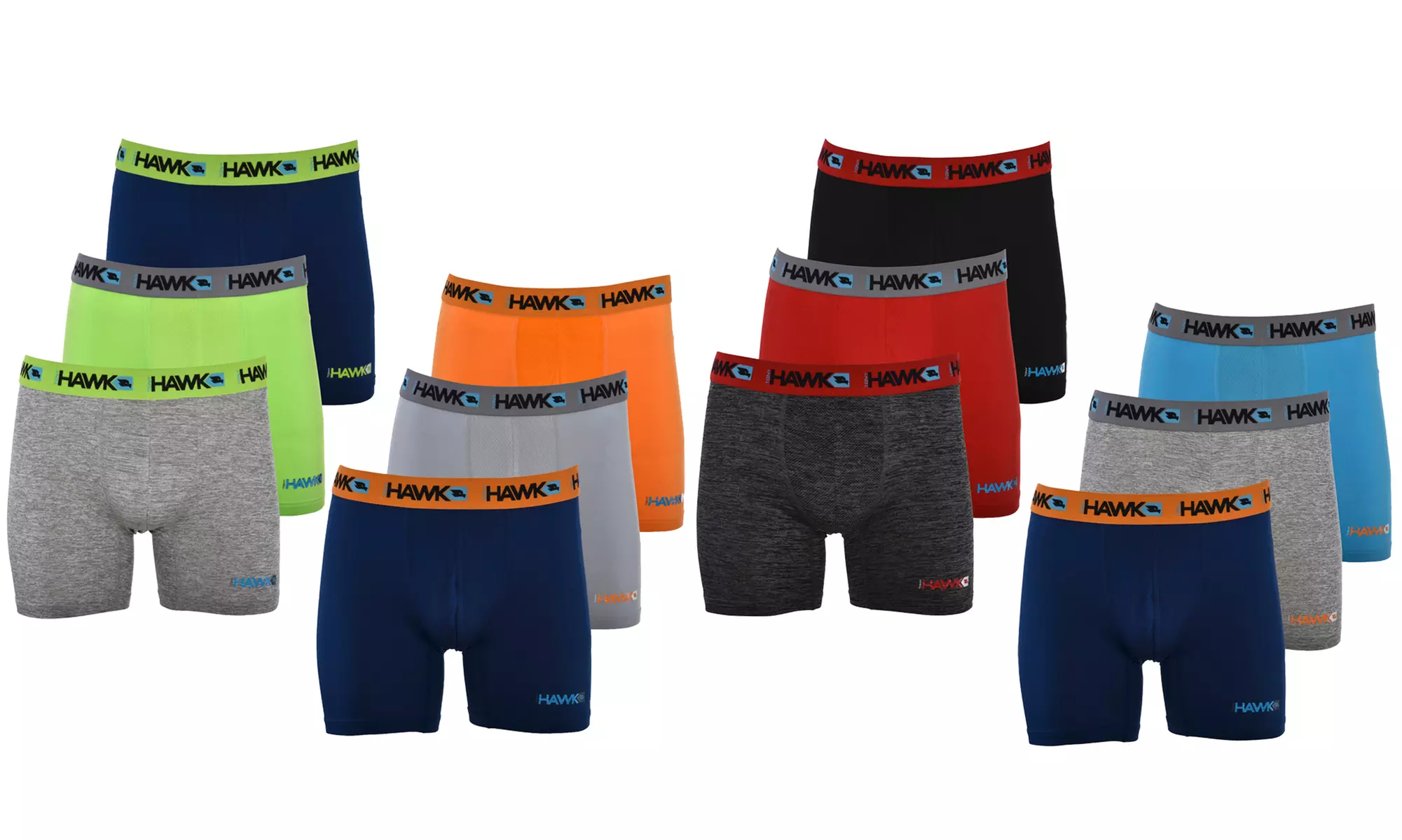 Tony Hawk Men's Performance Boxer Briefs (6-Pack) S-5XL - Primary Image