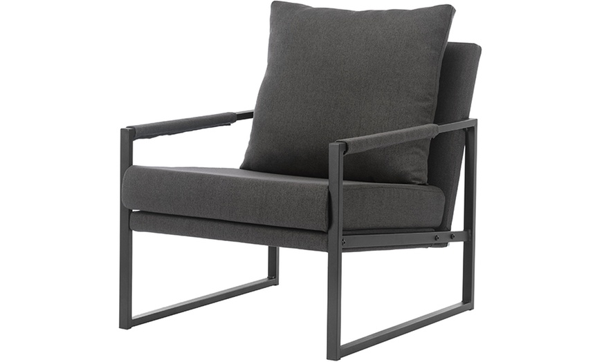 Image 13: Fauteuil rembourré contemporain