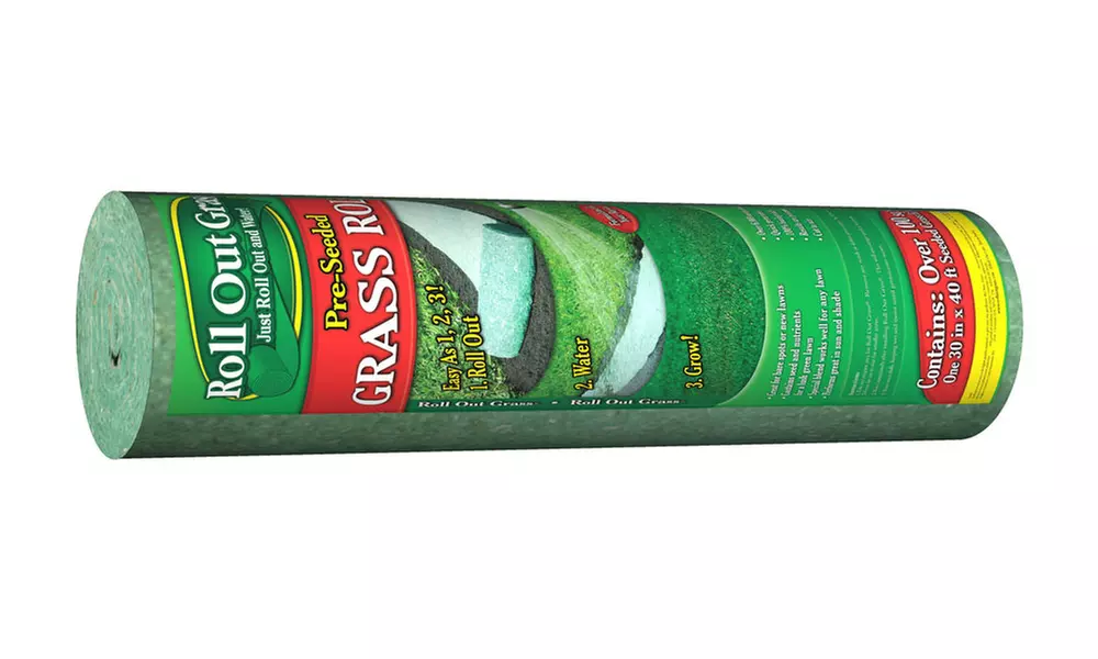 Roll Out Grass Seed Mats (25 or 100 Square Feet) - Second Medium