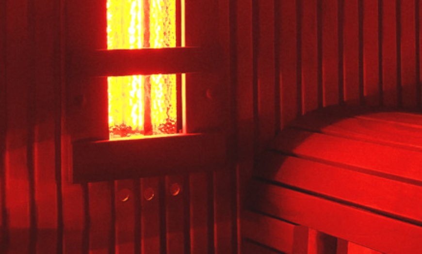 Image 2: Infrared Sauna Sessions for Relaxation & Detox