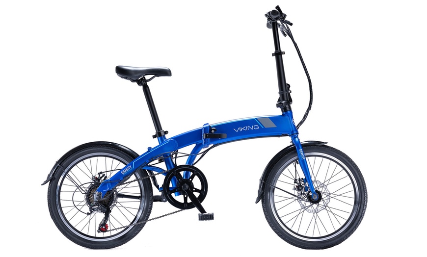 Image 2: Viking 20” wheel folding e-bike