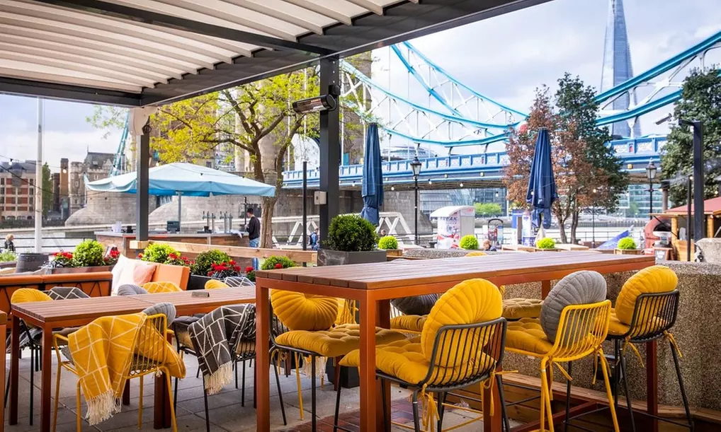 Enjoy a 2 Course Meal with Sparkling Wine for Two, Three, or Four