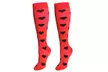 1, 2 ou 4 paires de chaussettes de compression imprimées ; plusieurs motifs disponibles - Second Medium