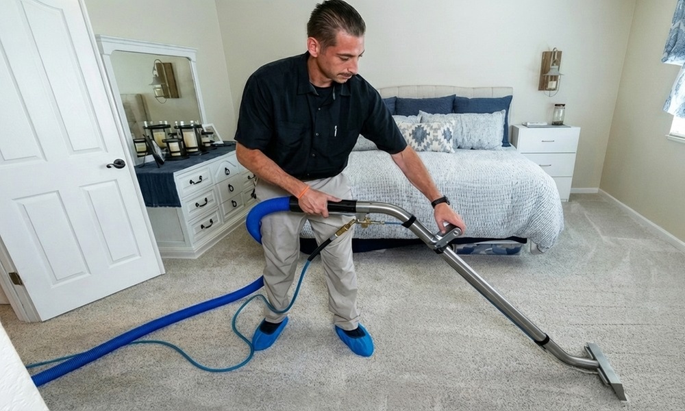 Professional Carpet & Area Rug Cleaning: 3 Rooms, Hallway & Stairs