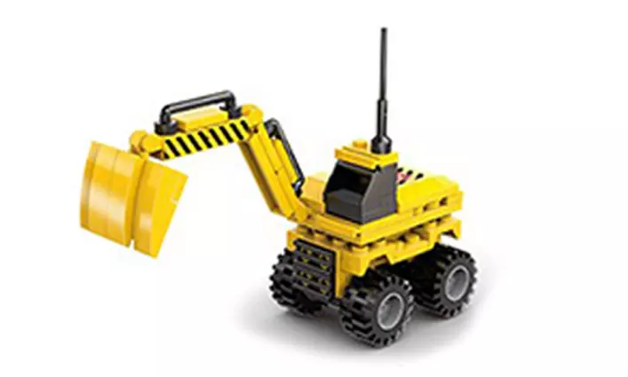 1x, 2x oder 4x Mini-Bausteine