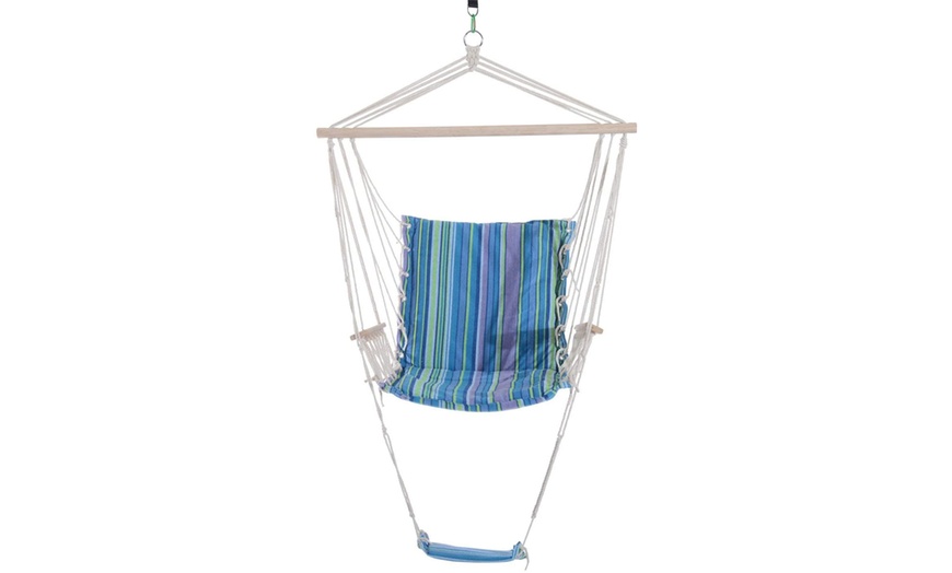 Image 6: Outsunny Hammock Swing Chair