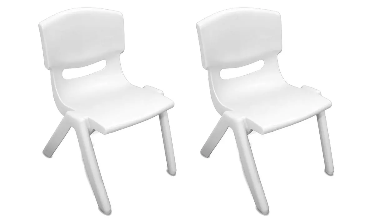 1, 2 o 4 sedie colorata per bambini