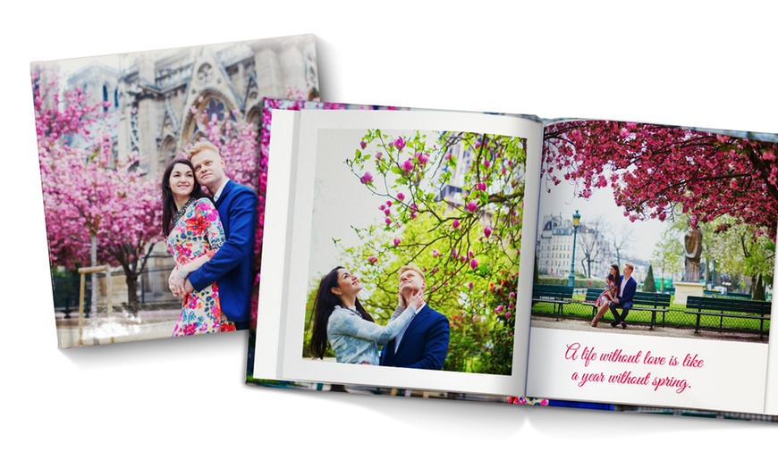 Image 2: One, Two or Three 20cm x 20cm Hardcover Photobooks from Printerpix