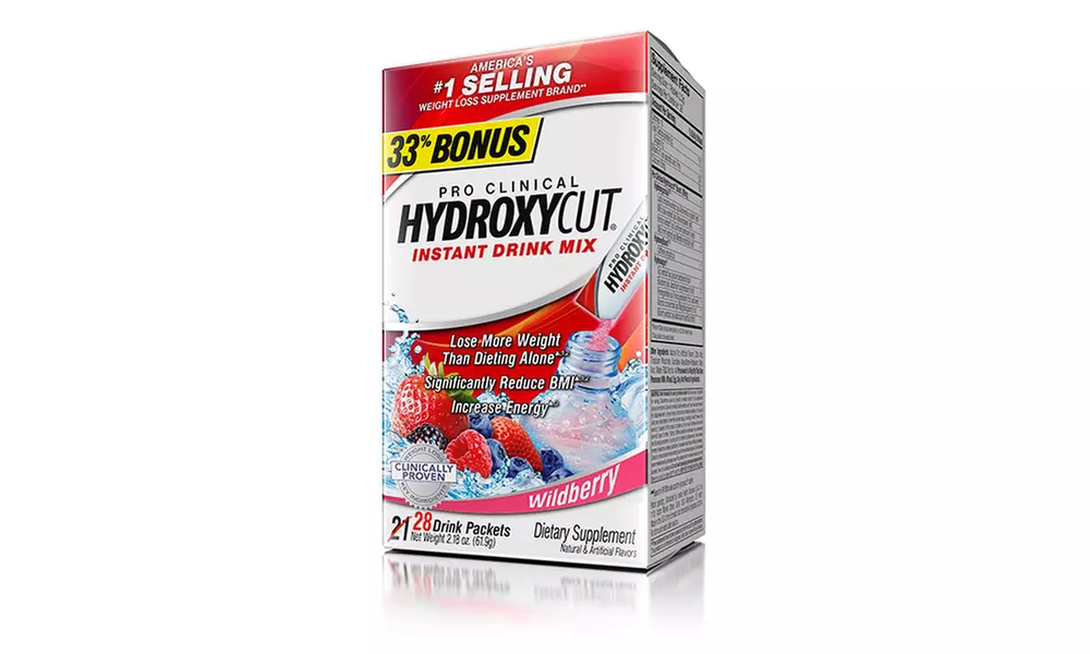 Hydroxycut Pro Clinical Instant Drink Mix (1-, 2-, or 3-Pack) - Second Medium