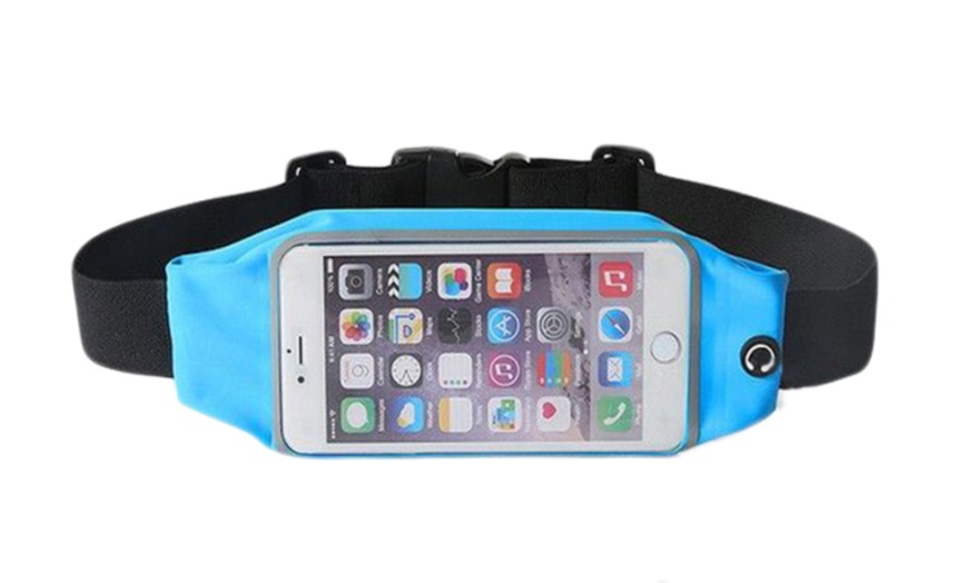 Image 14: Adjustable Smartphone Running Belt