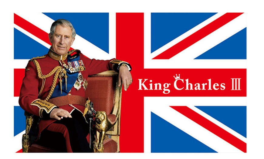 Image 2: King Charles III Succession Flag