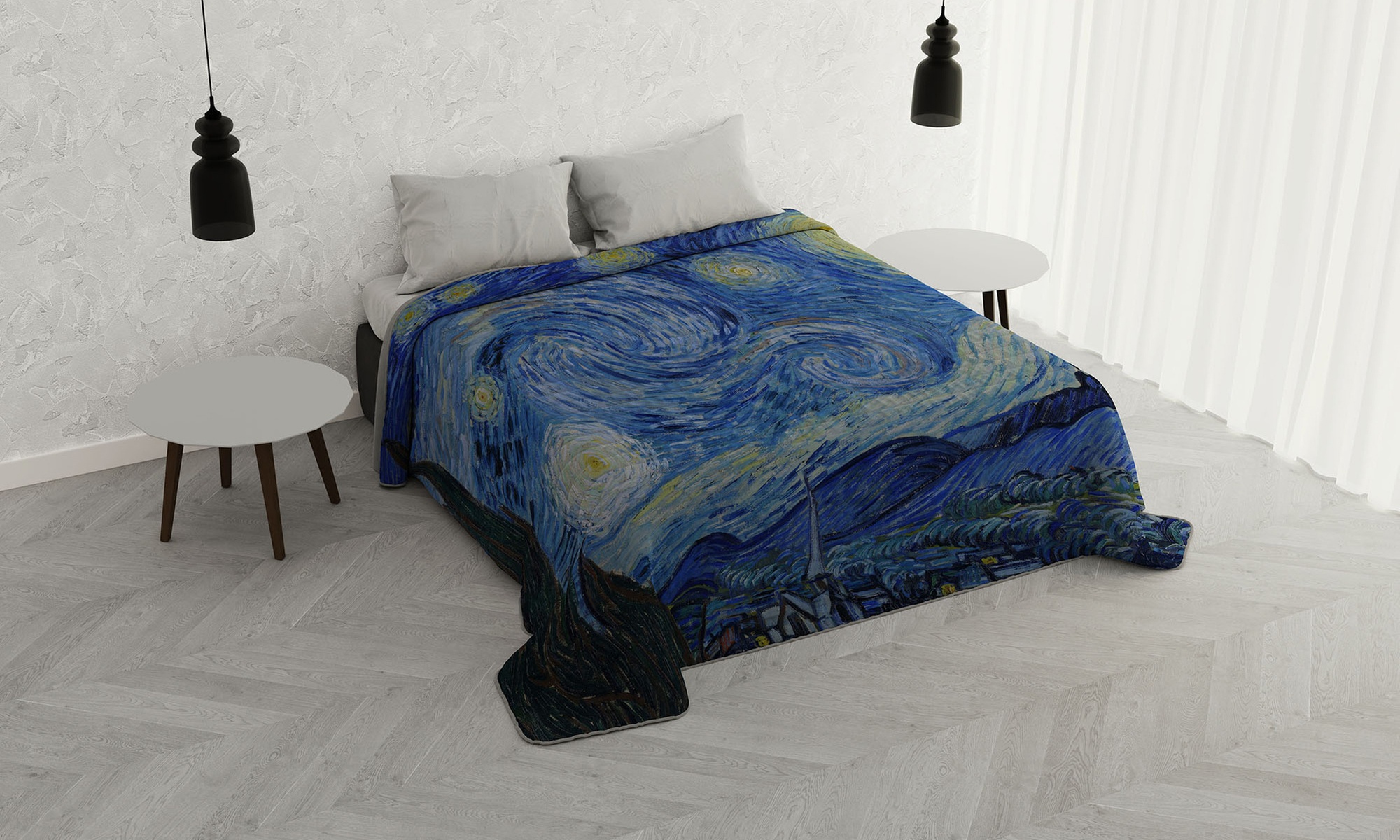 Couvre-lit « Sogni d'autore » 260 x 270 cm