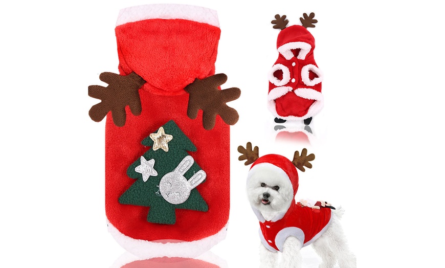 Image 6: Christmas Costume for Small or Medium Dogs and Cats