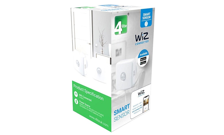 Image 2: 4lite WiZ Connected PIR Smart Sensor