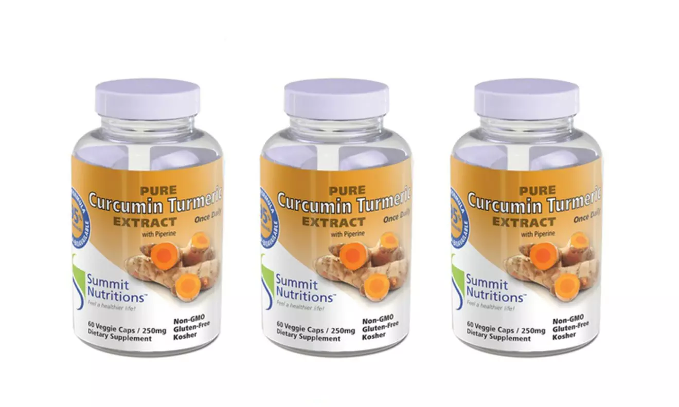 Summit Nutritions Organic Curcumin Turmeric Extract (1-, or 3-Pack) - Primary Image