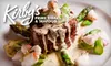 $30 for $60 Worth of Steaks and More at Kirby's Prime Steakhouse
