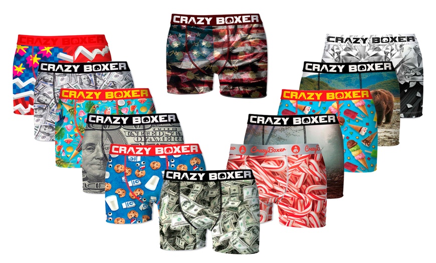 Image 1: 6 of 12 Crazy Boxer-boxerset