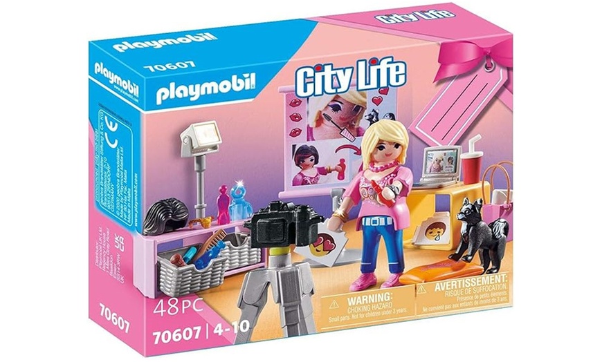 Image 1: Playmobil Social Media Star Toy Gift Set 