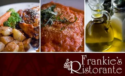 $25 for $50 Worth of Fine Italian Cuisine at Frankie's Ristorante in Tinley Park - Primary Image