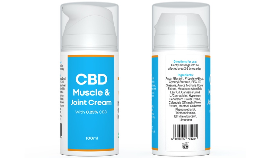 Image 1: CBD Muscle and Joint Cream